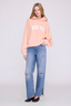 Harvey Sweatshirt Anine Bing Coral Pink