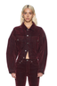Relaxed Trucker Jacket Merlot