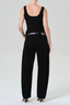 Miro Long Solid Black