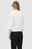 Beau Loose Sleeve Tee Soft White