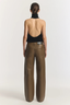 Kravitz Leather Pant Taupe