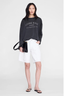 Ivan Long Sleeve Paris Stencil Washed Black