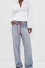 Miramar Terry Drawcord Wide Pant  Brighton