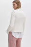 Mercer Italian Textured Knit Blazer Ivory