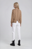 Deval Girls Merino Jumper Camel/ Chocolate