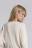Deval Girls Merino Jumper Cream/ Black