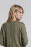 Deval Girls Merino Jumper Khaki/ Black