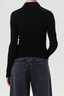 Amos Long Sleeve Polo Black