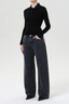 Amos Long Sleeve Polo Black