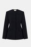 Nomari Short Fitted Coat Black
