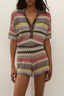 Raya Polo Top Perla Stripe
