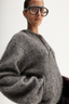 Madden Knit Jumper Grey Marle