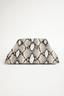 Viper Clutch Snake Print