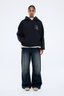 Cassie Oversized Hoodie Washed Midnight EP