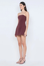 Romee Strapless Mini Dress Raisin