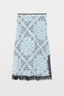 Jarvis Skirt Bandana Bleu Oxford