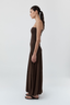 Strapless Balloon Hem Dress Cedar