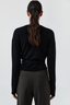 Cashmere Wrap Cardigan Black
