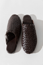 Bunto Woven Slides Chocolate
