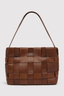 Woven Mini Tote Chestnut