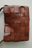 Woven Mini Tote Chestnut