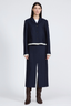 Lawrence Crop Blazer Navy
