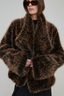 Susan Jacket Black/ Brown