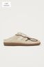 Tb.490 Mule Cream Leather Sneakers