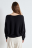 Damsville Boatneck Jumper Black
