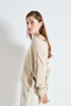 Damsville Boatneck Jumper Sand Melange