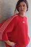 Vitow Jumper Carmine Melange