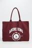 Leo Canvas Tote Collegiate Fig