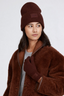 Blake Wool Blend Beanie Brown