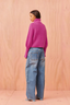 Matilda Zip Cardigan Magenta