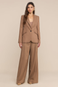 Chamberlain Blazer Mocha Tan/ Brown Pinstripe