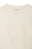 Harry Shrunken Signet Sweatshirt Ecru