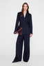 Aretha Blazer Navy Pinstripe