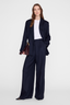Aretha Blazer Navy Pinstripe