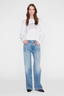 Ivan Long Sleeve New York Stencil Ivory