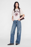 Jaylin Tee Collegiate Cream