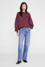 Miles Sweatshirt Letterman Fig