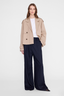 Rickie Cropped Trench Beige