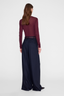Sylvie Long Sleeve Tee Fig