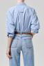 Thea Boyfriend Shirt French Blue