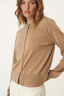 Maeve Merino Spring Cardigan Fawn Marle