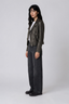 Marco Deli Leather Jacket Black