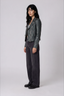 Marco Deli Leather Jacket Verde