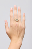 Posie Ring Sterling Silver Pink Sapphire/African Garnet