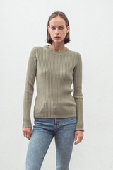 N289C Pullover Dark Moss