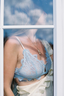 Isabella Mid Support Lace Bra Bb Blue